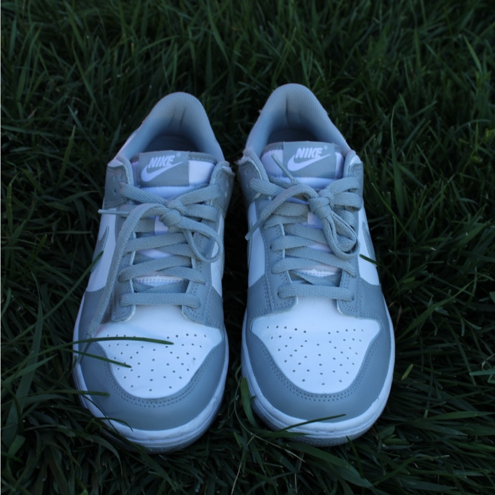 Nike Dual-Tone Gray and White Shoes